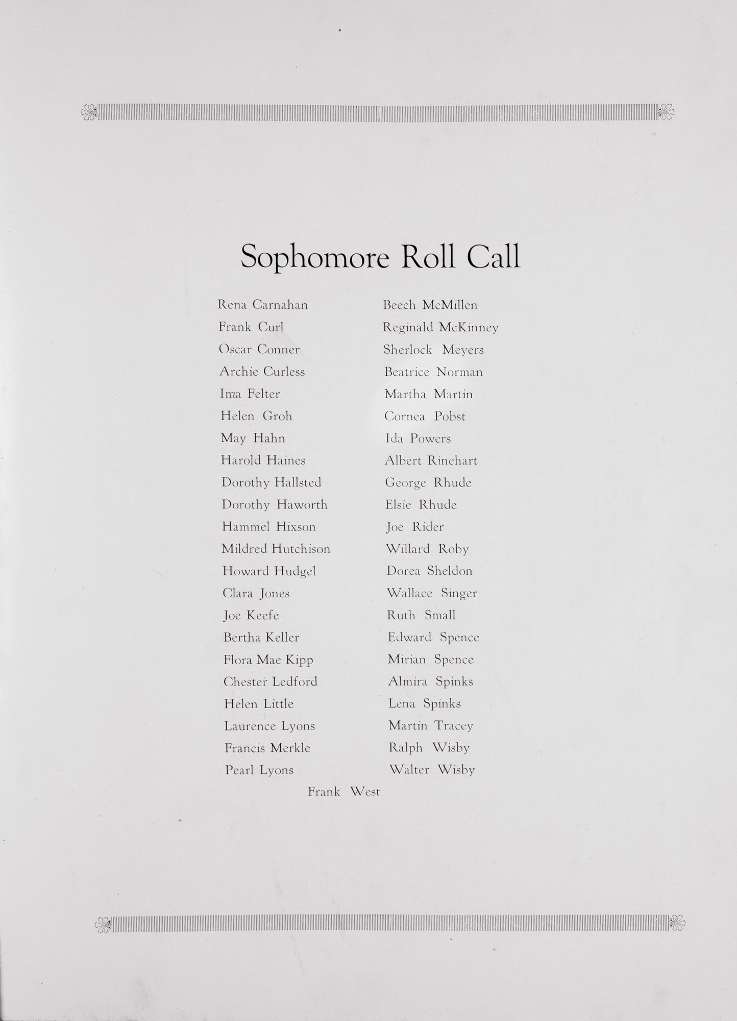 1924. Blanchester High School Yearbook.