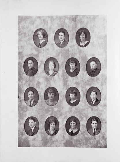 1924. Blanchester High School Yearbook.