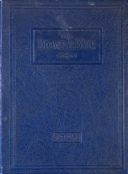 1925. Blanchester High School Yearbook