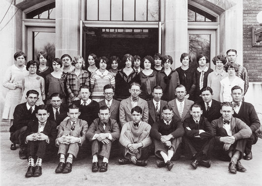 1928. Blanchester High School Class of 1928.