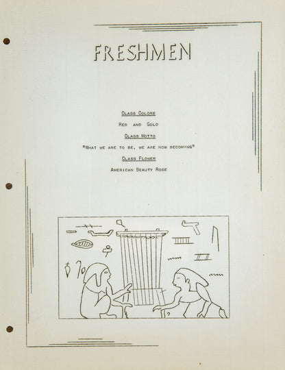 1937. Blanchester High School Yearbook.