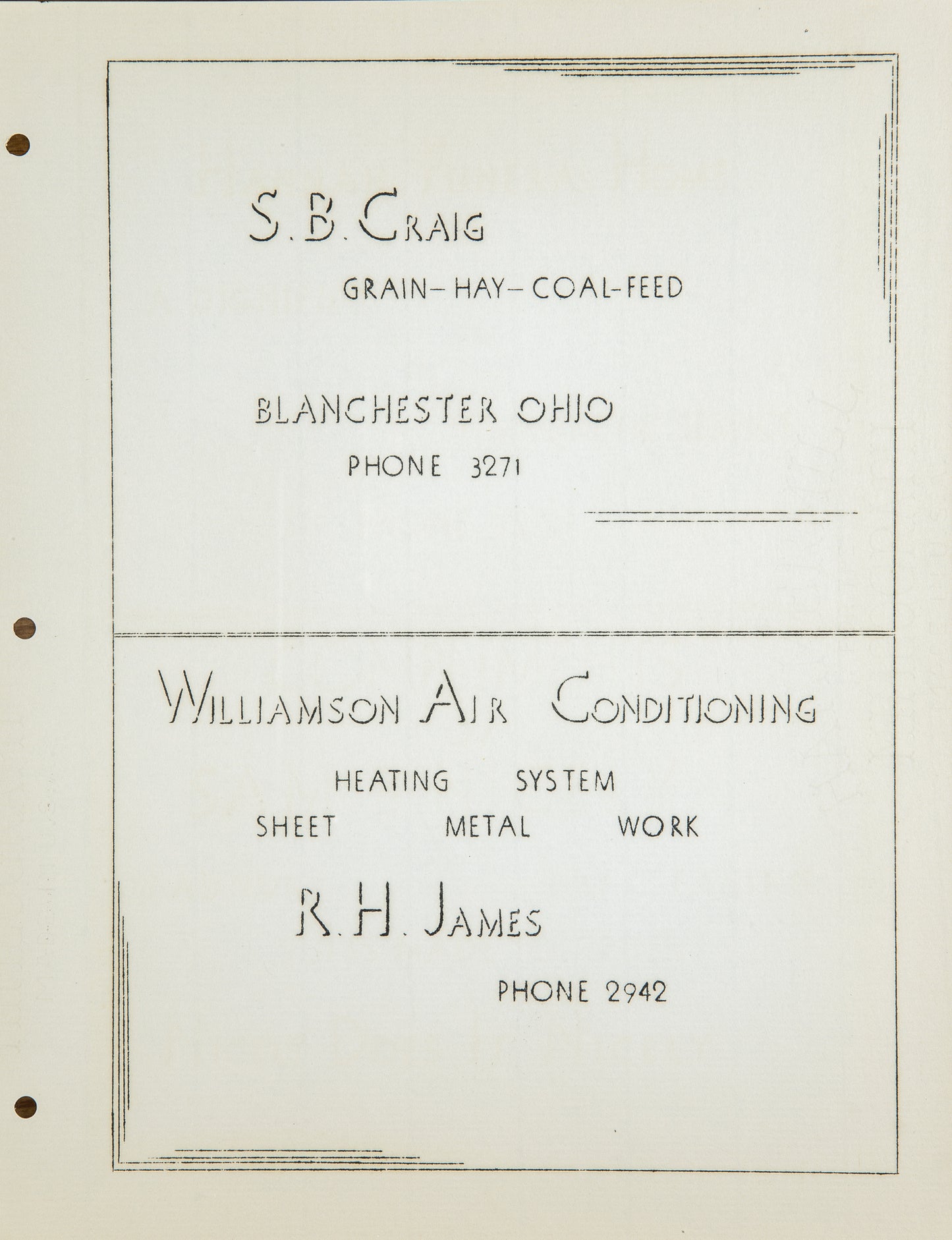 1937. Blanchester High School Yearbook.