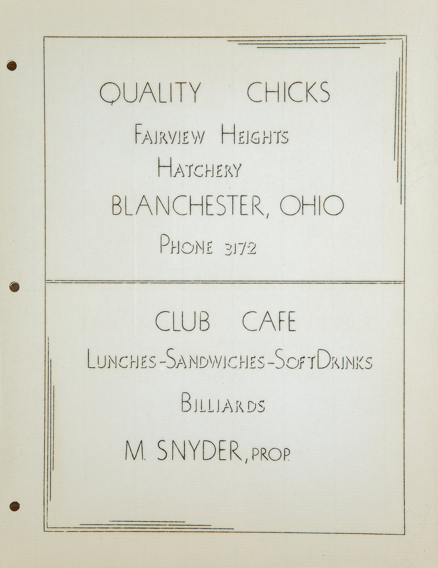 1937. Blanchester High School Yearbook.