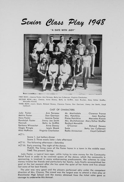 1948. Blanchester High School Yearbook