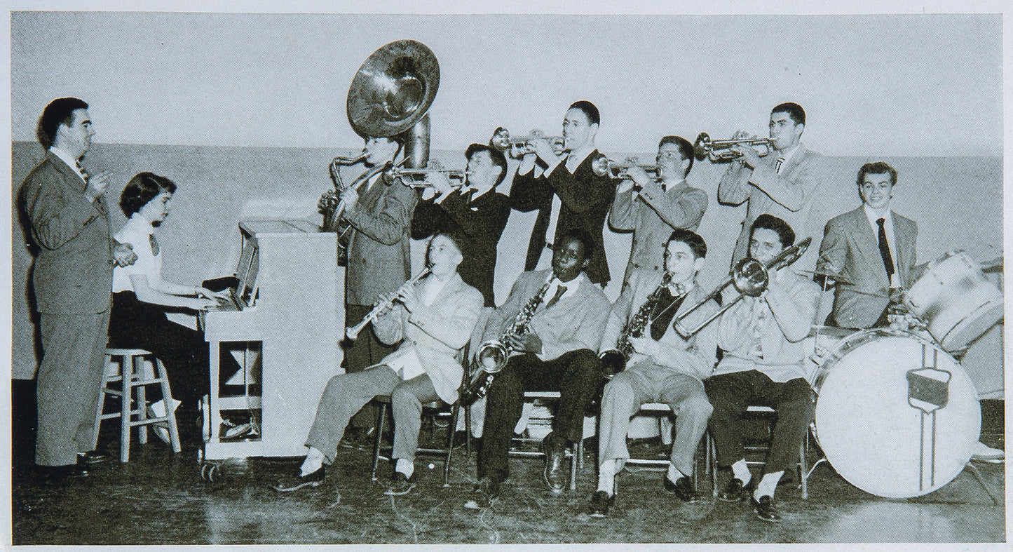 1951. Blanchester High School Jazz Band.