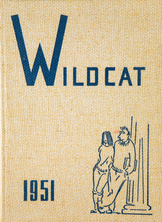 1951. Blanchester High School Yearbook
