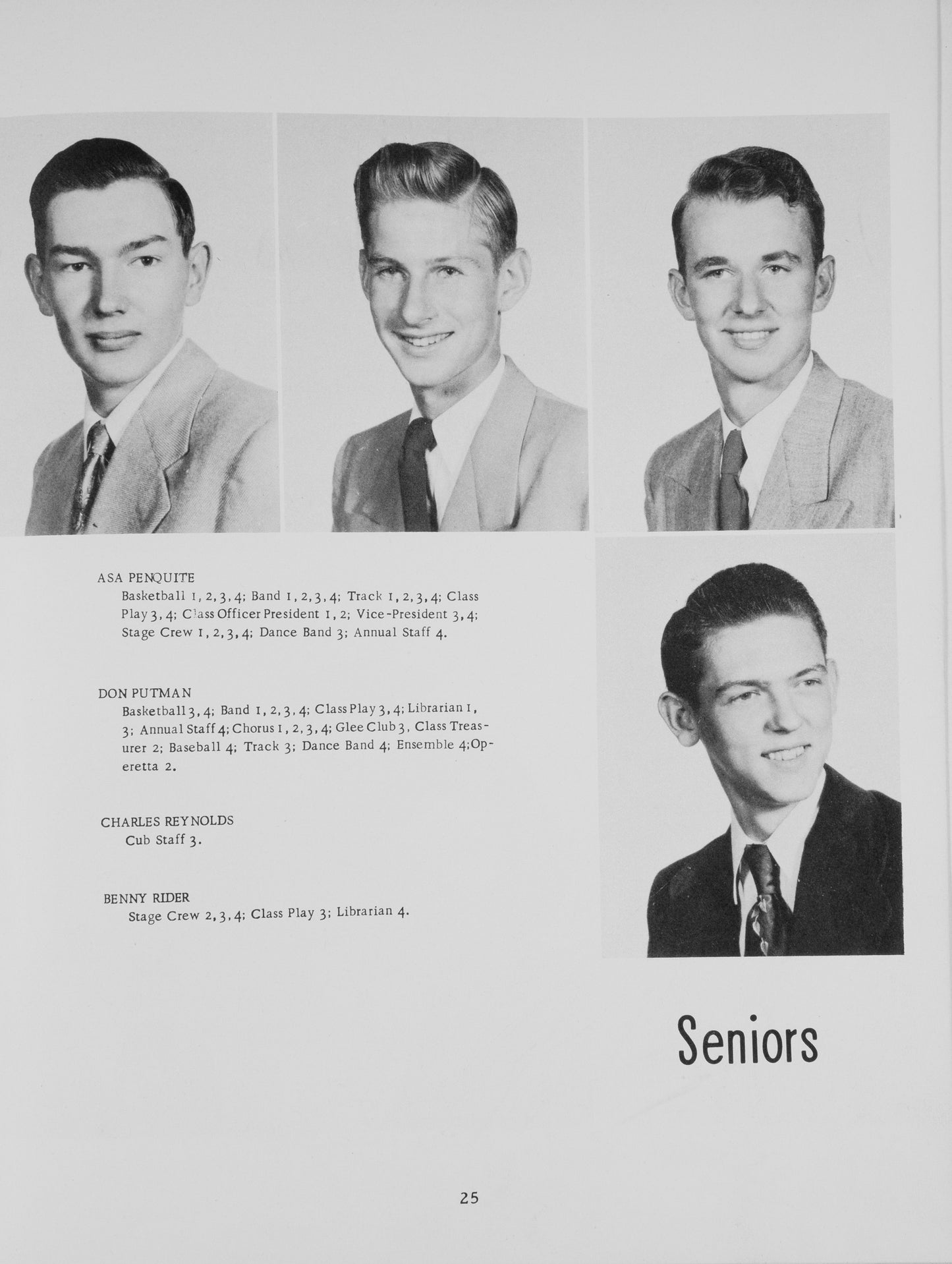 1952. Blanchester High School Yearbook