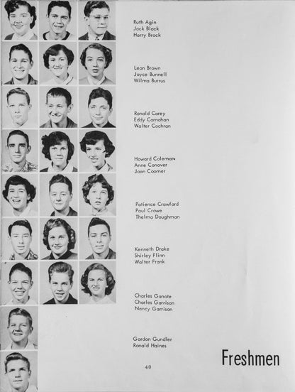 1952. Blanchester High School Yearbook