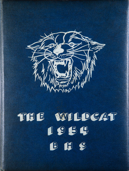 1954. Blanchester High School Yearbook