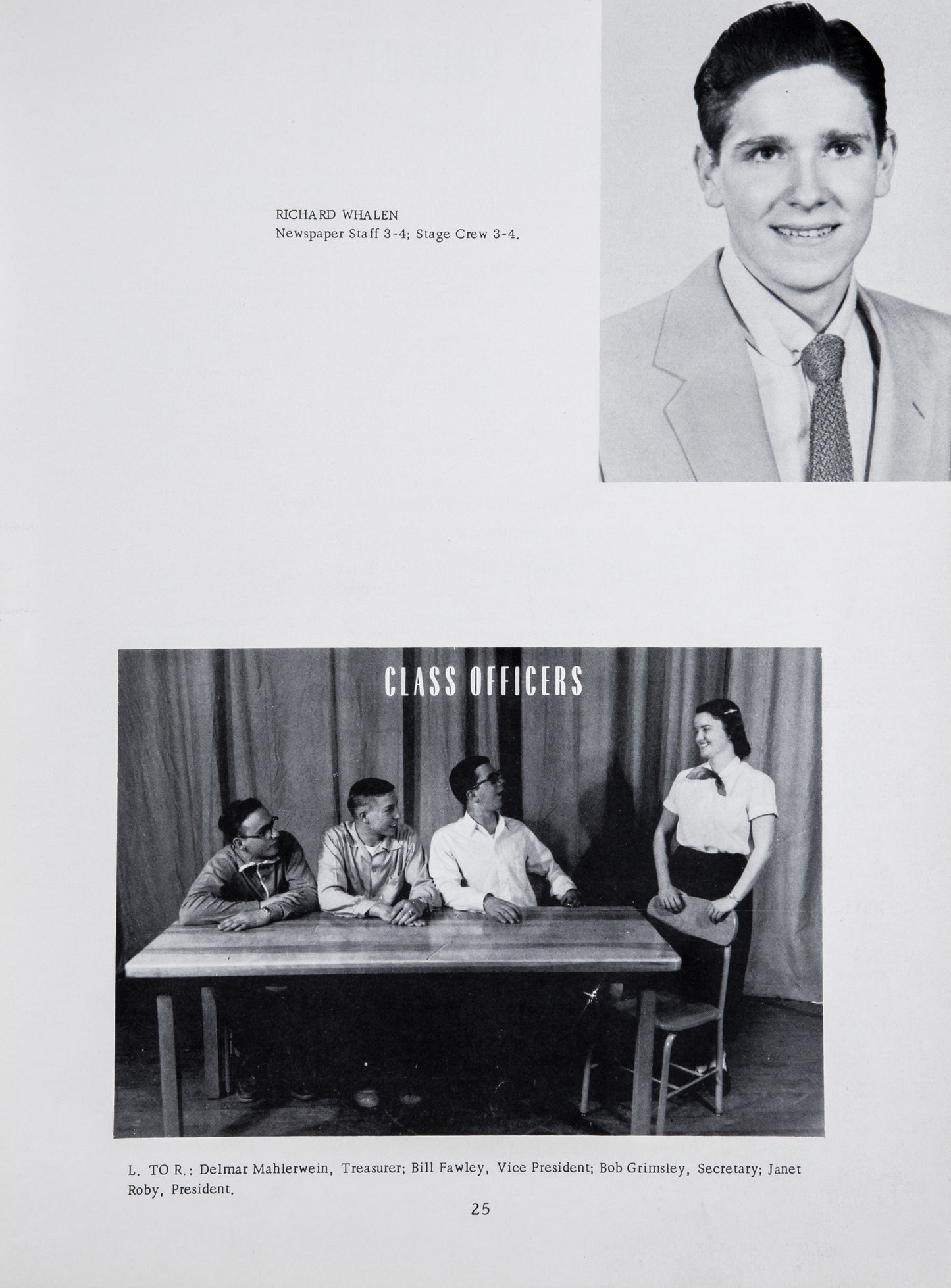 1954. Blanchester High School Yearbook