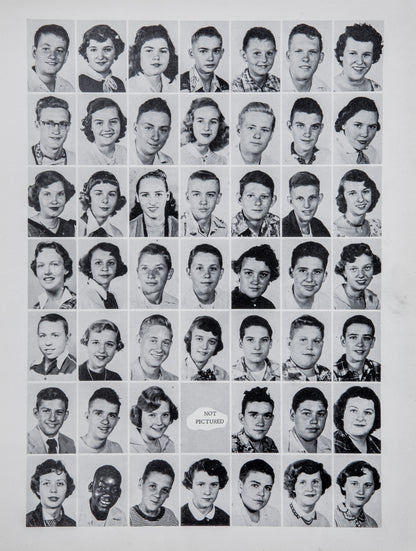 1954. Blanchester High School Yearbook