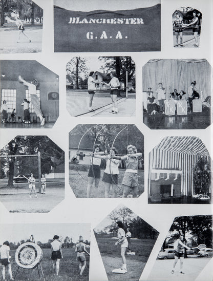 1954. Blanchester High School Yearbook