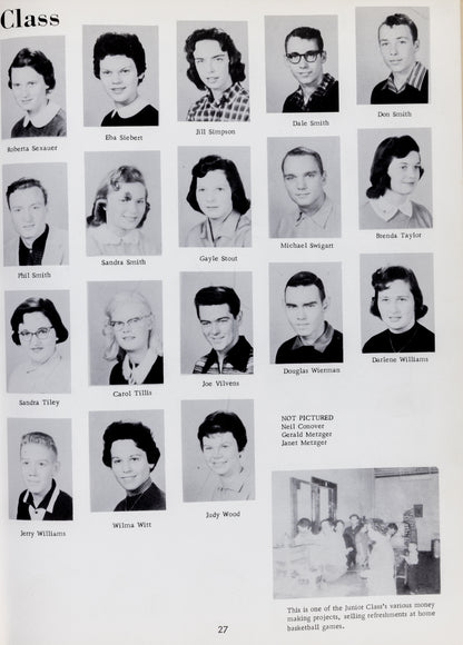 1958. Blanchester High School Yearbook