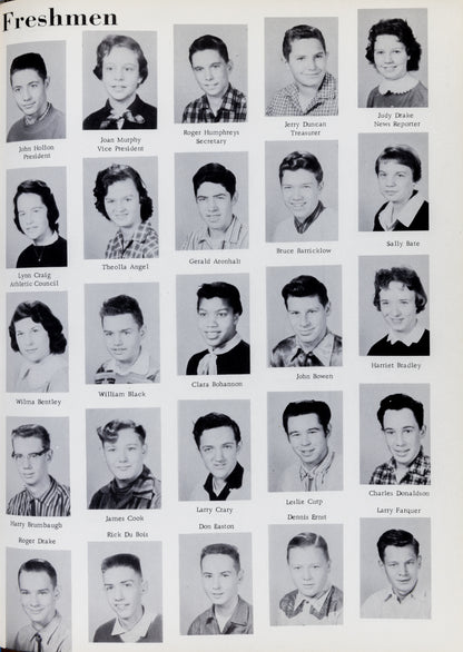 1958. Blanchester High School Yearbook