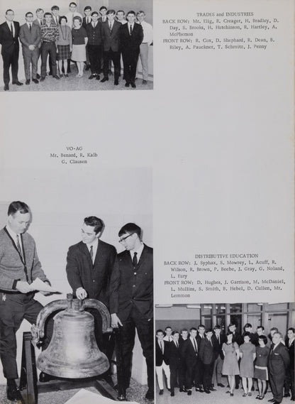 1968. Blanchester High School Yearbook