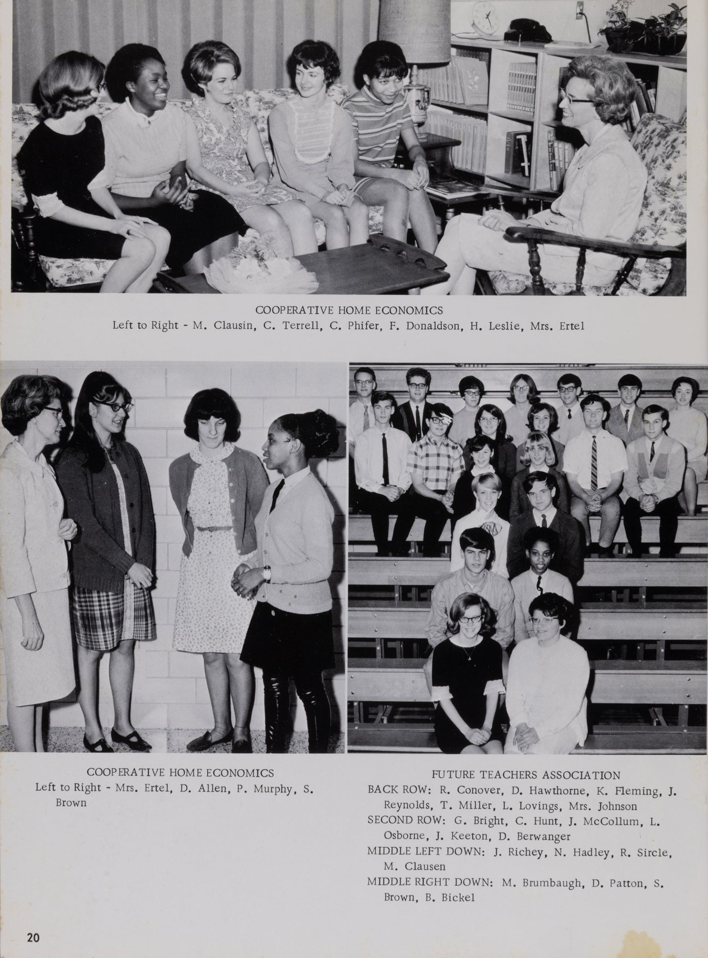 1968. Blanchester High School Yearbook