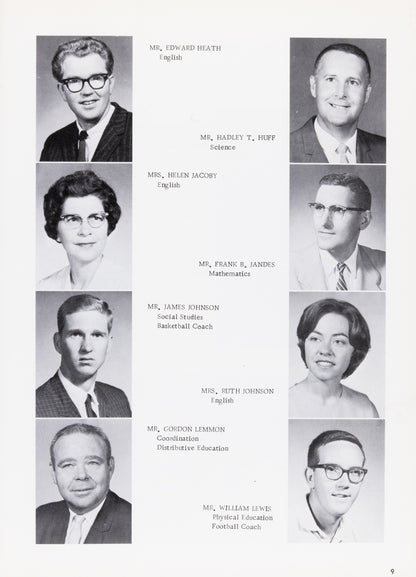 1969. Blanchester High School Yearbook