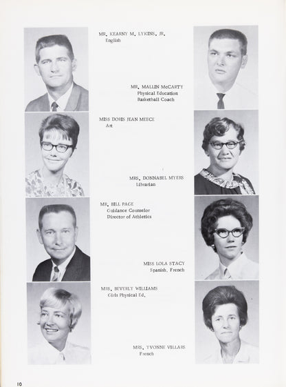 1969. Blanchester High School Yearbook