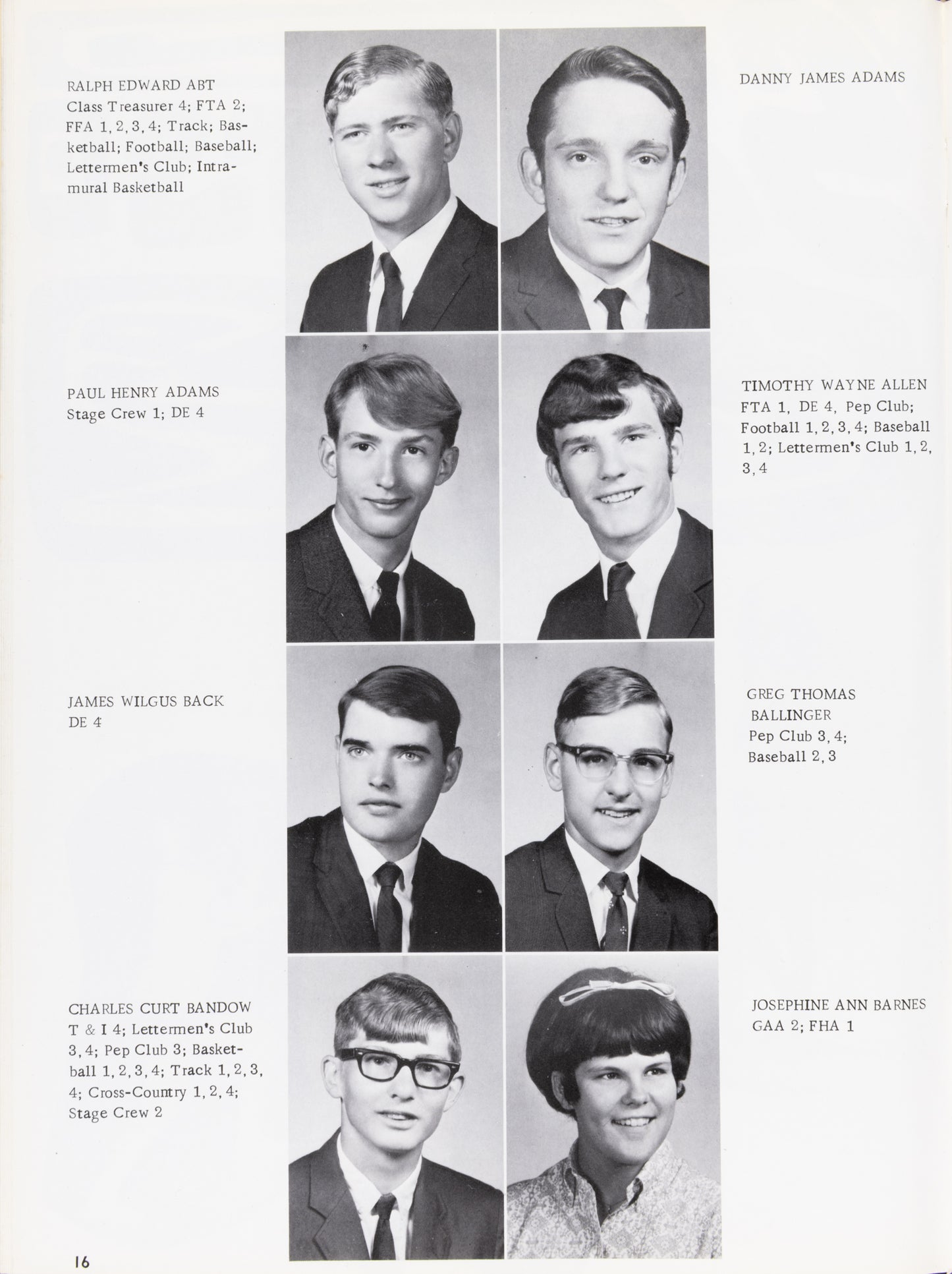 1969. Blanchester High School Yearbook