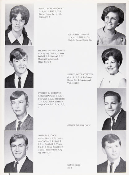 1969. Blanchester High School Yearbook