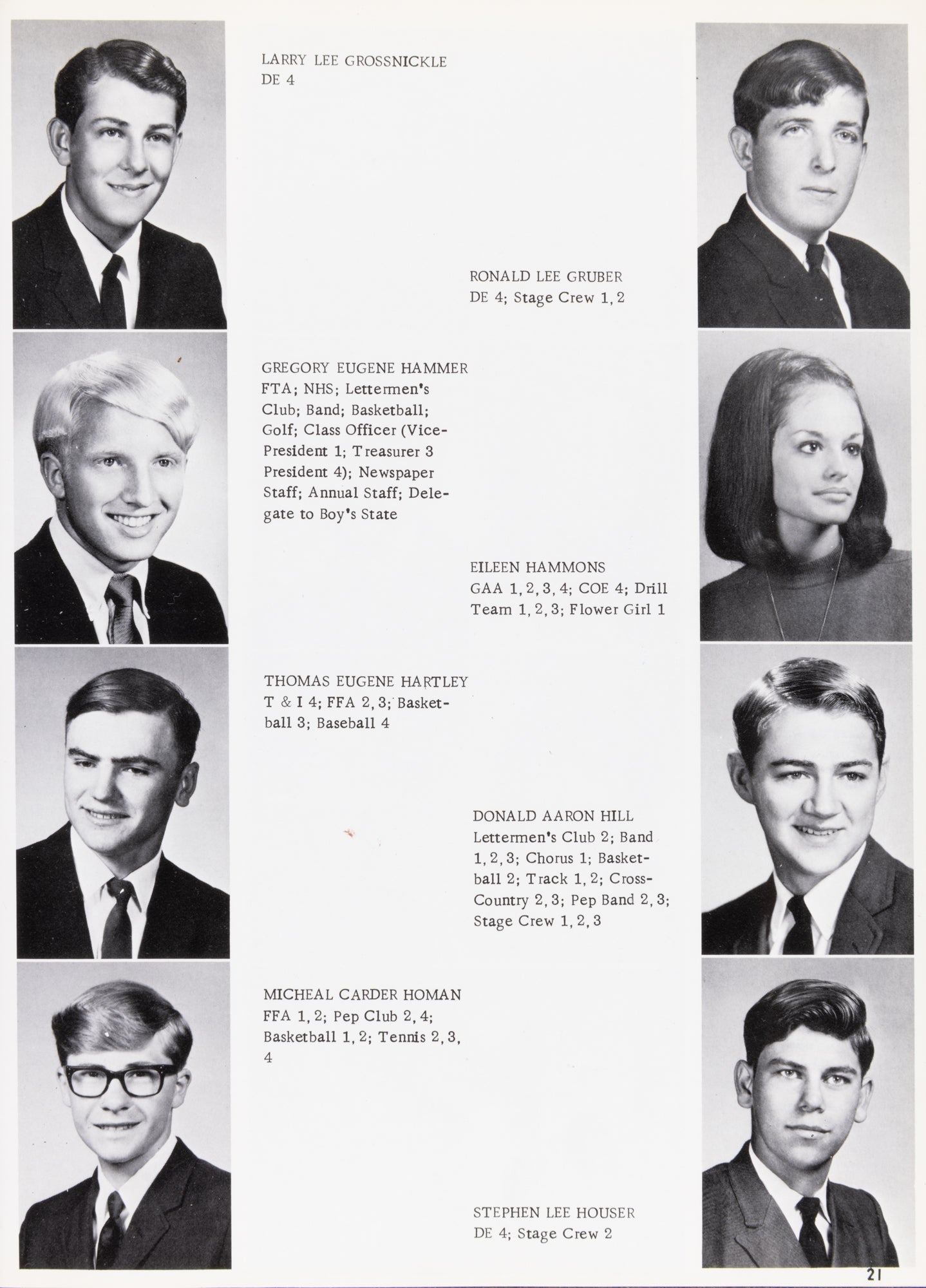 1969. Blanchester High School Yearbook