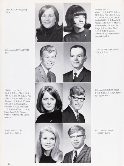 1969. Blanchester High School Yearbook