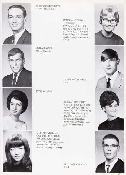 1969. Blanchester High School Yearbook