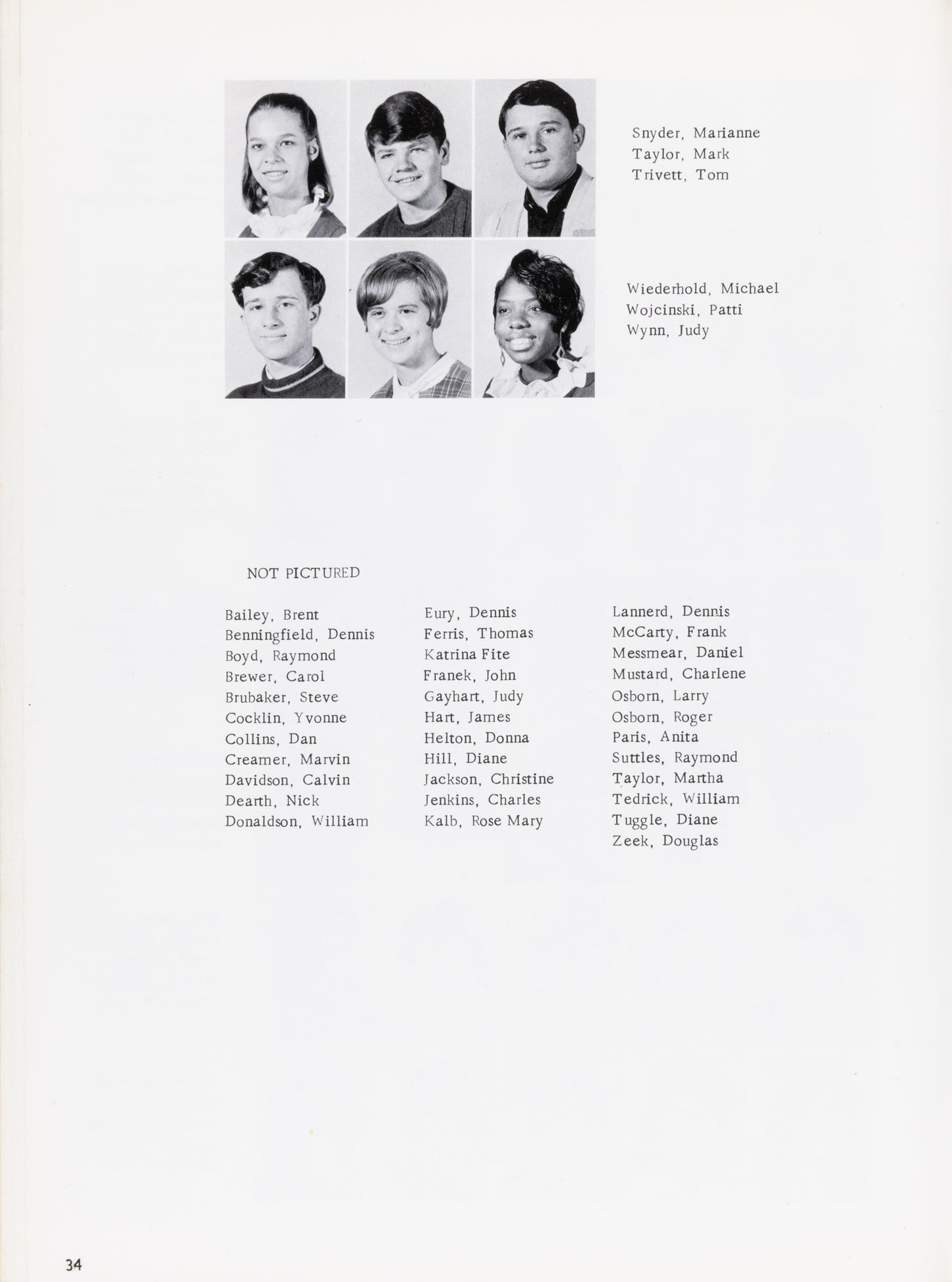 1969. Blanchester High School Yearbook