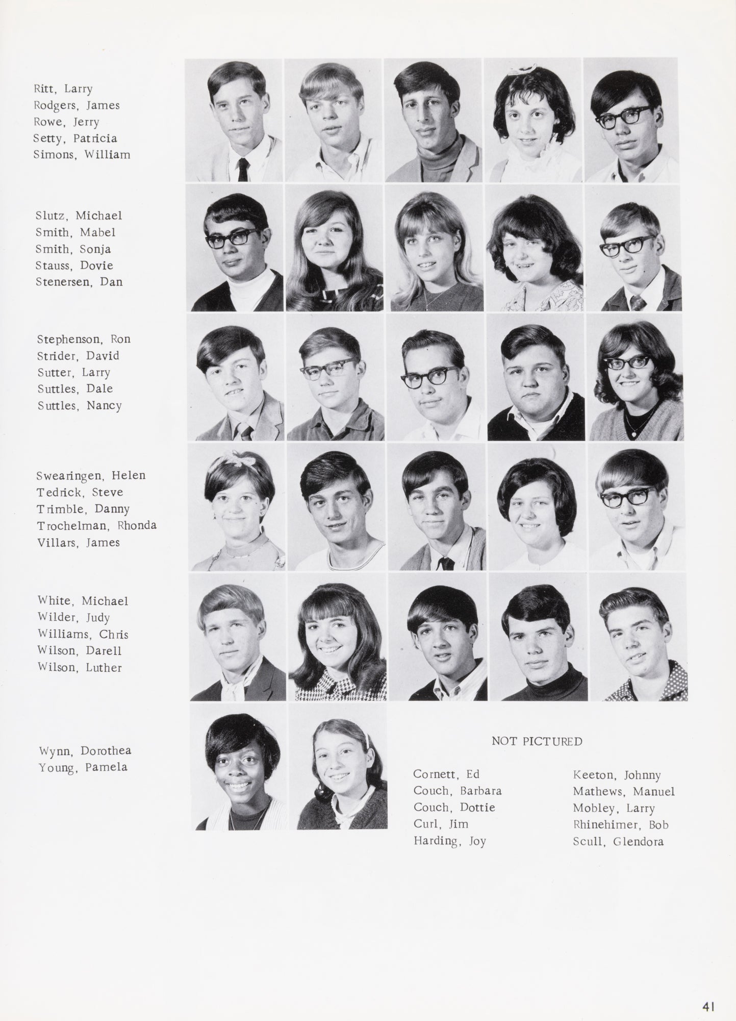 1969. Blanchester High School Yearbook