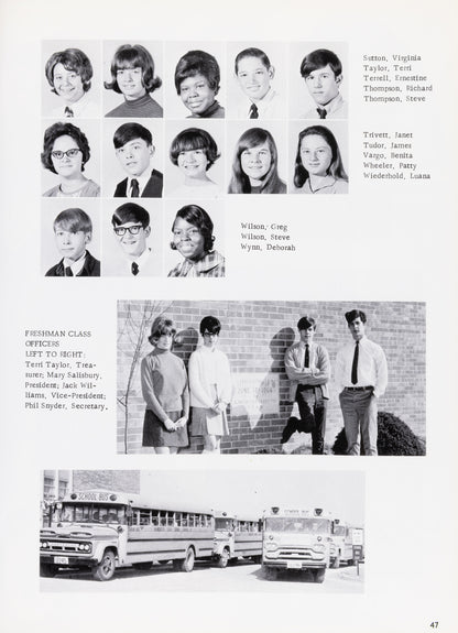 1969. Blanchester High School Yearbook