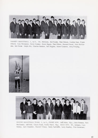 1969. Blanchester High School Yearbook