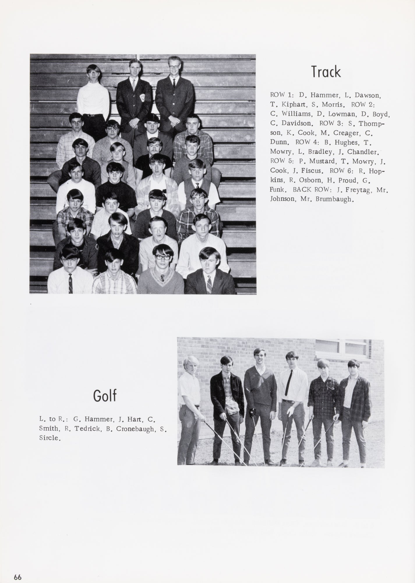 1969. Blanchester High School Yearbook