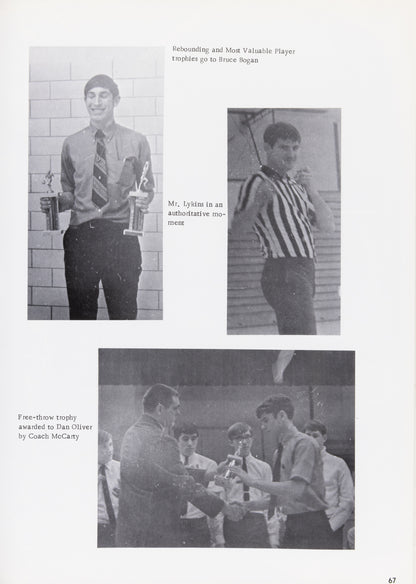 1969. Blanchester High School Yearbook