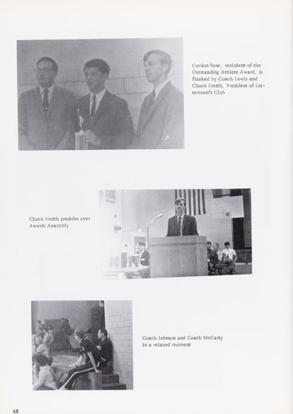 1969. Blanchester High School Yearbook