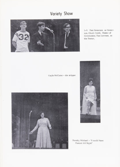 1969. Blanchester High School Yearbook