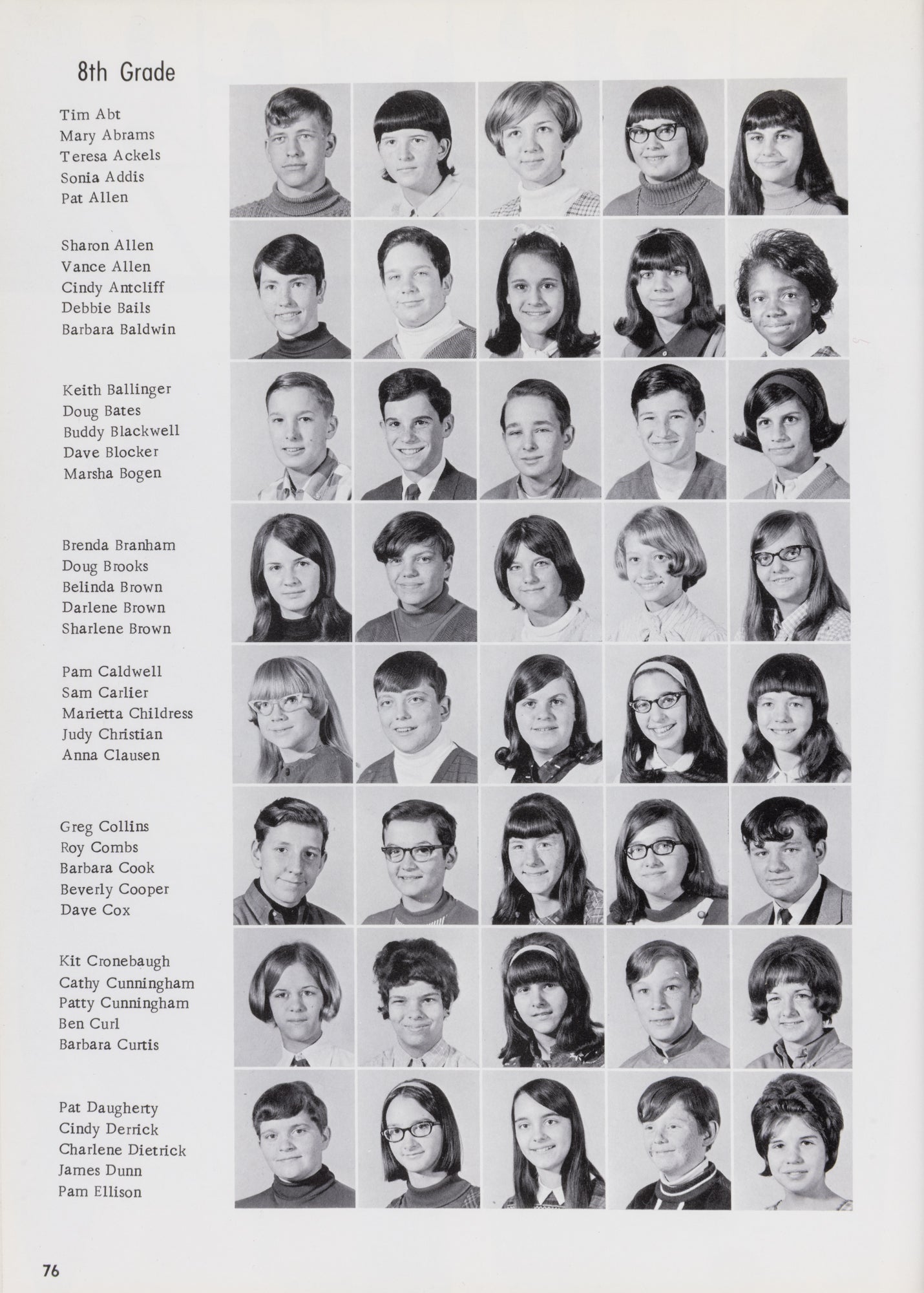 1969. Blanchester High School Yearbook