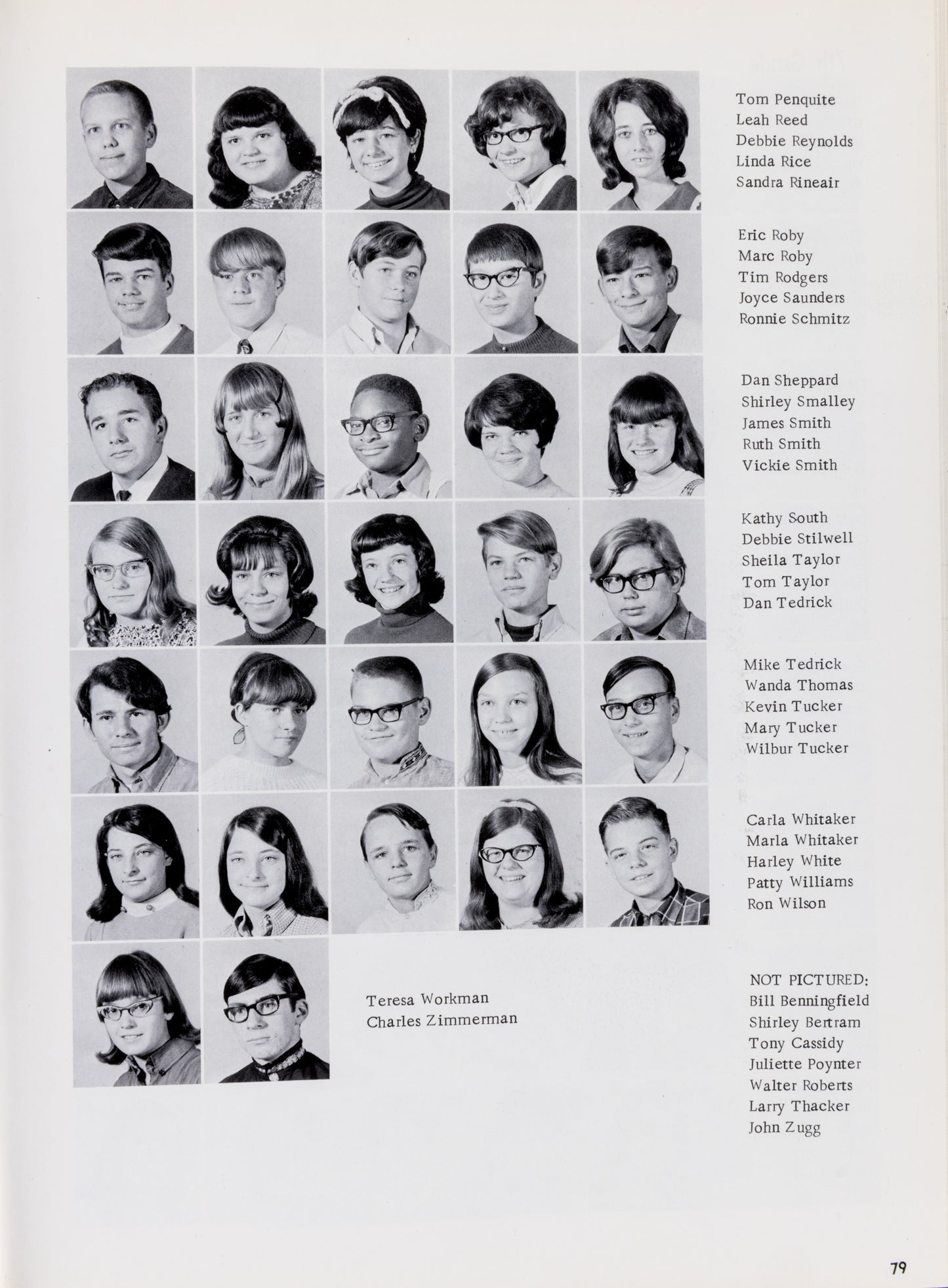 1969. Blanchester High School Yearbook