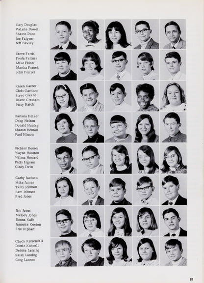 1969. Blanchester High School Yearbook