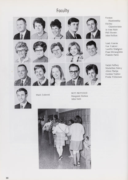 1969. Blanchester High School Yearbook