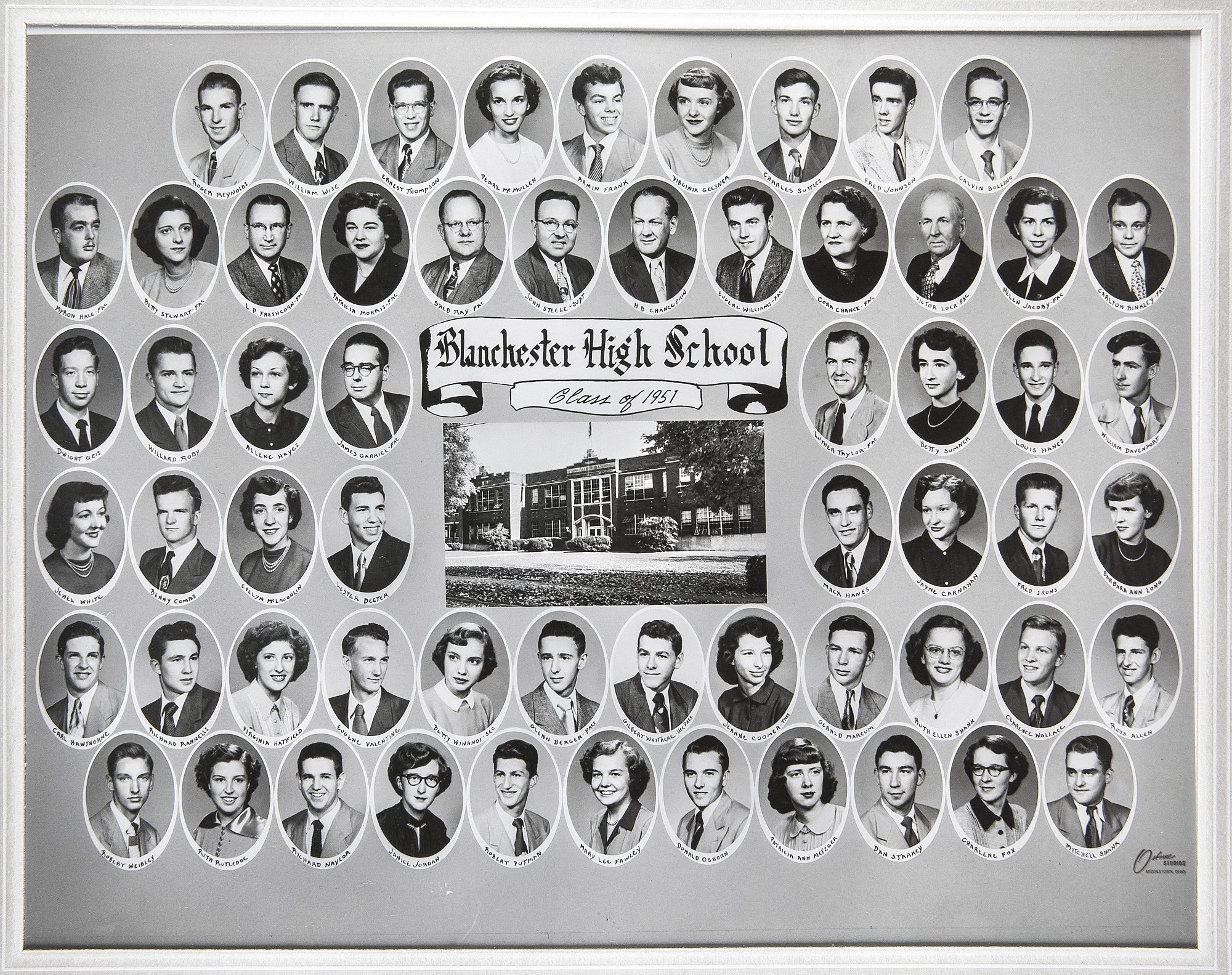 1951. Blanchester High School Class of 1951. – Blanchester Area ...