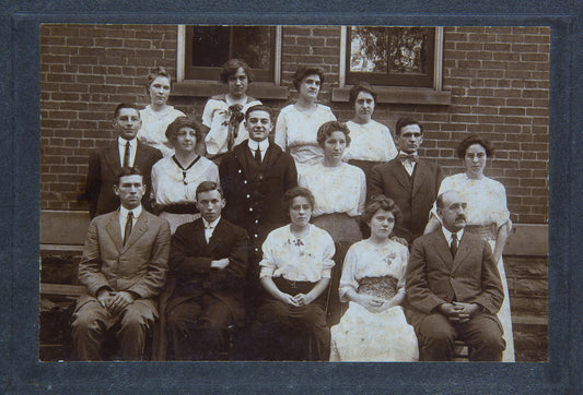 1915. Blanchester High School Class of 1915.