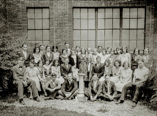 1931. Blanchester High School Class of 1931.