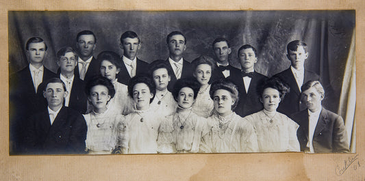 1908. Blanchester High School Class of 1908.