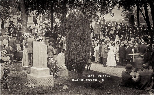 1912. Memorial Day. Blanchester I.O.O.F. Cemetery.
