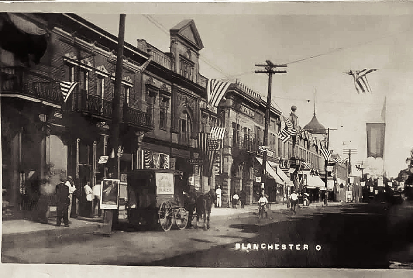 West side of South Broadway. Blanchester. – Blanchester Area Historical ...