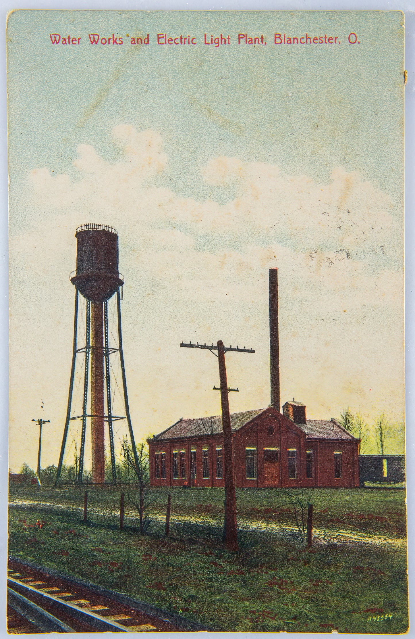 Blanchester Water Works & Electric Plant.