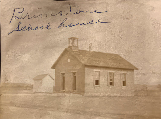 Brimstone School. Harlan Township, Warren County.