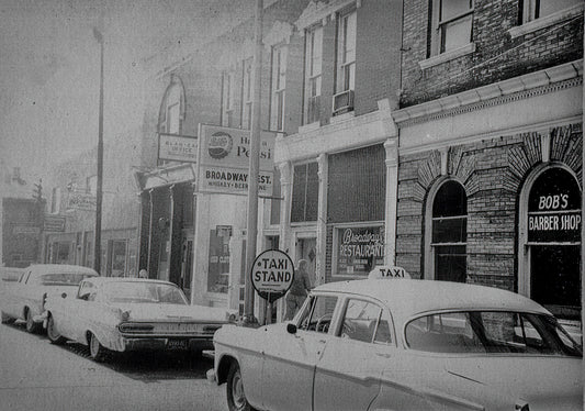 Circa 1965. Broadway Restaurant. Blanchester.