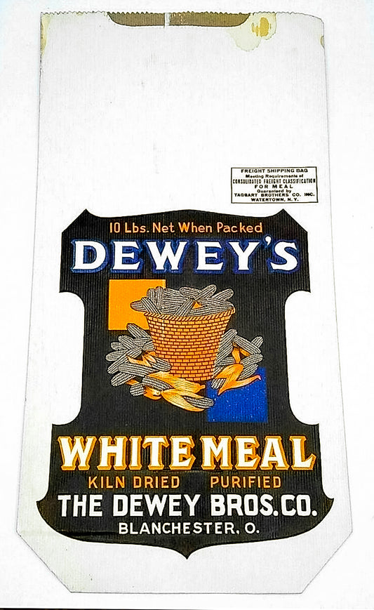 Dewey Bros. Co. meal sack