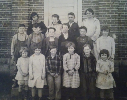 Circa 1920's. Ferristown School Class.